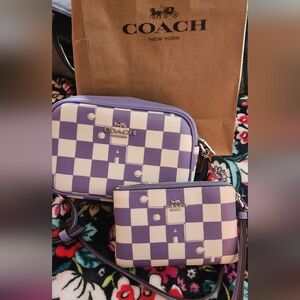 Coach Mini Jamie Camera bag w/ matching wristlet.
